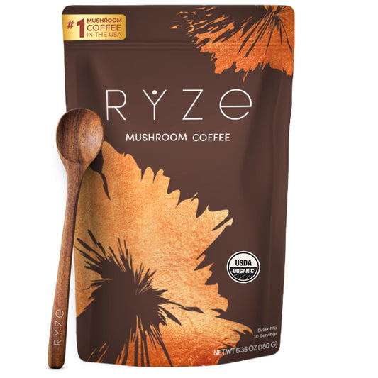 RYZE COFFEE ☕👑 – El Café 6 en 1 que Transforma tu Energía, Mente y Salud
