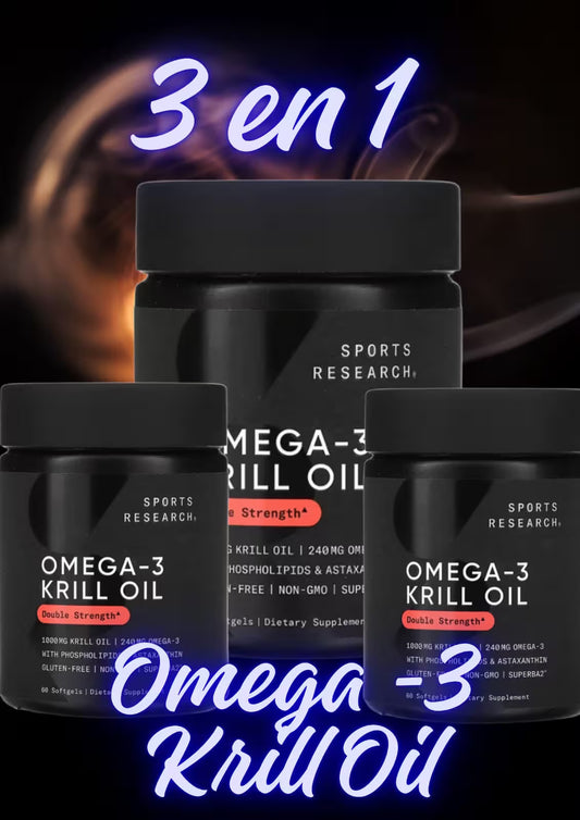 “Omega-3 Krill Oil Premium: Máxima absorción, resultados reales”